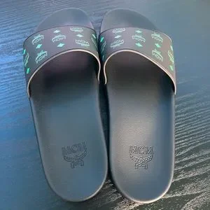 MCM | Shoes | Mcm Color Splash Logo Slide | Poshmark display picture 3